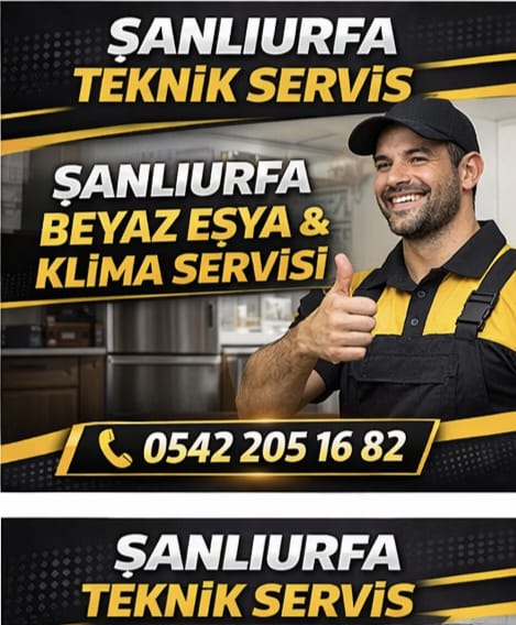 ŞANLIURFA Profesyonel  Klima Beyaz Eşya Servisi